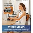 thumbnail image 5 of Pillow massager, back, neck, shoulder heating, ZMA-13-BK, 1, 5 of 5