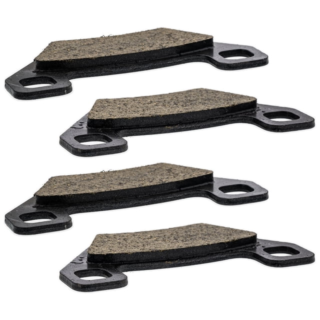 Niche Front Rear Brake Pad Set for Arctic Cat 1000 TRV Organic ATV 2 Pack 519-KPA2205D