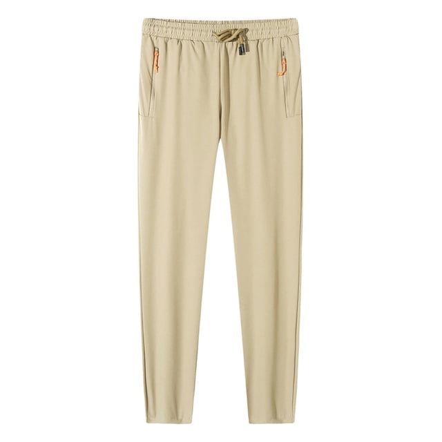 Yuyuzo Pantalons de Survêtement Grande Taille pour Femmes Taille Haute Élastique avec Cordon de Serrage Bas Resserré Joggeurs Décontractés pour Randonnée