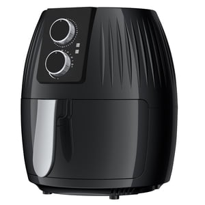 Air fryer, oil-free air fryer, oil-free cookware, oil-free air fryer, multi-function air fryer, 1300W electric air fryer, double knob control air fryer, smart timer air fryer, large capacity air fryer