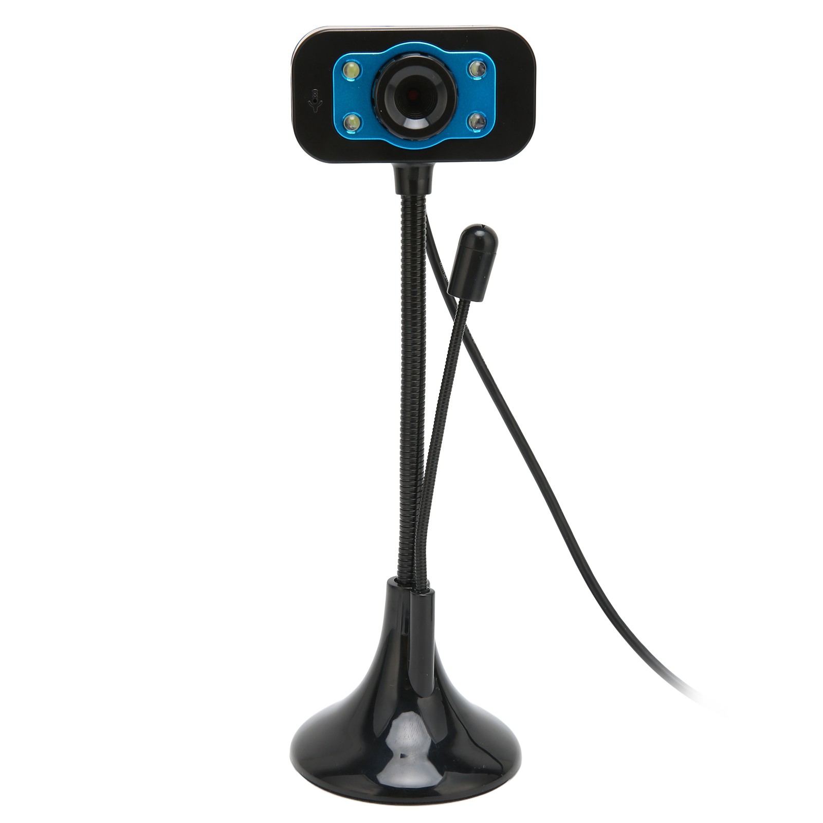Web Camera, High Definition Camera, Manual  Webcam, Computer USB Webcam With LED Fill Light And Microphone, For Business, Video Calling