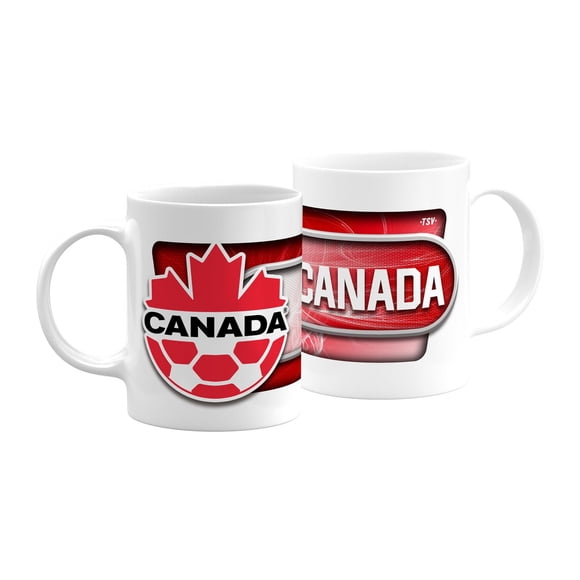 2Pk Coffee Mug Set Canada Soccer