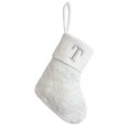 thumbnail image 2 of Aodebiao Personalized Christmas Stocking Embroidered Letter Holiday Sock Fireplace Mantel Decor Gift for Family Festive Home Celebration, 2 of 6