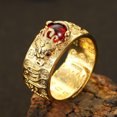 thumbnail image 2 of Bague pour Hommes, Bague Feng Shui Anillo Mantra Protection de la Richesse Bagues Efficaces pour Hommes & Femmes, Bague, Bagues pour Hommes, Cadeaux pour Hommes, Cadeaux Feng Shui, 2 of 3