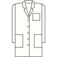 thumbnail image 4 of Meta Fundamentals Womens 37 Labcoat, Style 15113, 4 of 4