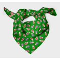 thumbnail image 3 of Bimba Green Russian Doll Mix Pure Silk Printed Head Bandanas Summer Neck Wrap Scarf 40 x 80 Inches, 3 of 6