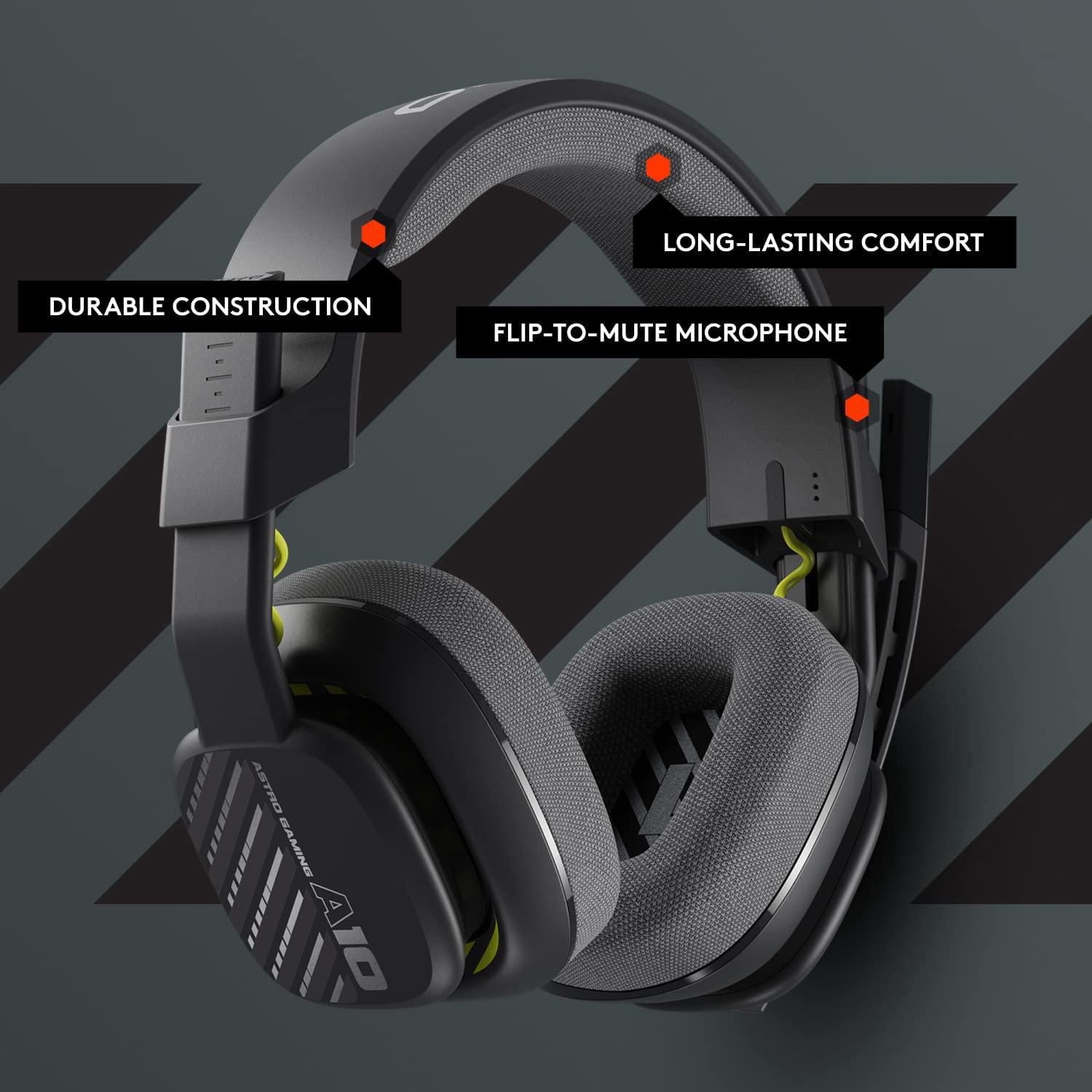 CASQUE LOGITECH ASTRO GAMING A10 GEN 2 XBOX NOIR
