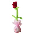 thumbnail image 2 of Rose Toy Plush Flower And Day Dancing Charging Singing Simulation Valentine‘s Education, 2 of 5