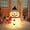White, variant on Snowman Outdoor Christmas Decorations Light Christmas Decoration Outdoor Christmas Lighting Outdoor Figures, Santa Claus Snowman Led with 40 Leds Foldable