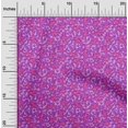 thumbnail image 2 of oneOone Viscose Chiffon Magenta Fabric Abstracts Craft Projects Decor Fabric Printed By The Yard 42 Inch Wide, 2 of 5