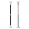 thumbnail image 1 of Tool Bag 2 Space Rod Organizer for Home No Drill Adjustable Curtain Pole Shower Rod Wardrobe Hanger with Strong Support Bar and Easy Installation 2PCS, 1 of 8