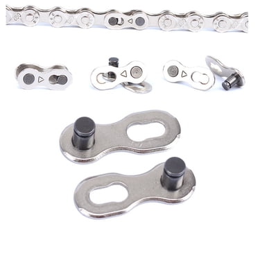 Boovnll Bicycle Accessories, 1Pair Portable Bicycle Chain Link Joint Connector Quick Clip New, Bike Accessories for Adult Bikes, Mountain Bike Accessories, Bike Accessories