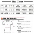 thumbnail image 3 of SDNall Fashion Woman Causal Button Solid Blouse Short Sleeve T-Shirt Summer Tops, 3 of 9