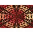 thumbnail image 1 of Ahgly Company Tapis Rectangulaire Lavable en Machine Intérieur Transitionnel Rouge Bordeaux, 3 Pieds x 5 Pieds, 1 of 7