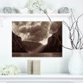 thumbnail image 1 of Banff National Park Panoramic View - Landscape Canvas Art Print, 1 of 3