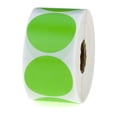 thumbnail image 2 of Officeship 600 PCS 1.5" Dia Round Colored Direct Thermal Labels-Green-1.5 inch/600 pcs, 2 of 4