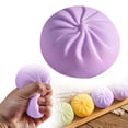 thumbnail image 2 of Giant Dumpling Stress Relief & Sensory Toy - Soft & Squishy Slow-Rise Decompression Toy for Anxiety Relief for Adults & Kids, Fun Fidget Play, 2 of 9