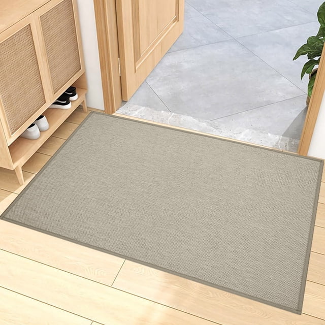 YYSDCY Deals of The Day Clearance! Solid Color Entrance Door Mat, Absorbent Bathroom Mat, Non-Slip Porch Mat, Dirt-Resistant and Fast Drying Entrance Rug for Outdoor or Indoor Use
