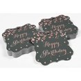 thumbnail image 4 of Inkdotpot Real Rose Gold Foil Bracket Shape Paper Hang Tags Happy Birthday Favor Tags Pack Of 100, 4 of 6