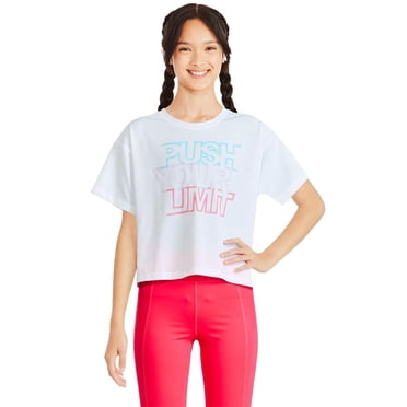 Athletic Works Girls' Boxy T-Shirt