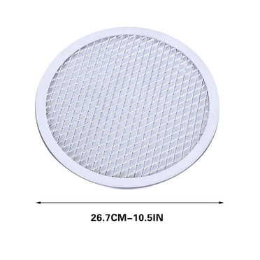Pompotops Aluminum Pizza Mesh Pizza Plate Thickened Mesh Mesh Tool Grill Baking Pizza Circle Clearance