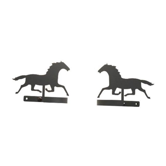 Village Wrought Iron CUR-TB-17 Dos de Cravate de Cheval de Course