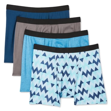 Lot de 4 caleçons boxeurs au quotidien Athletic Works pour hommes