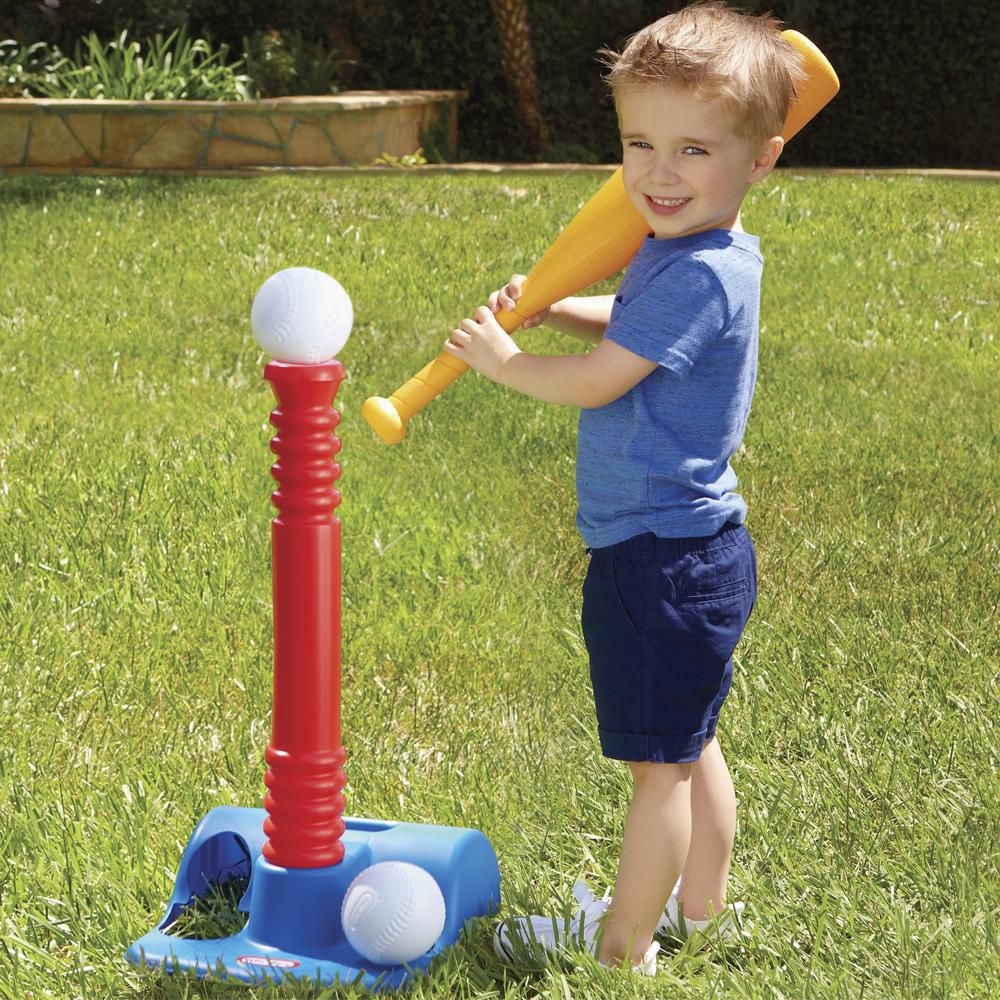 Jeu de tee-ball Little Tikes TotSports, rouge