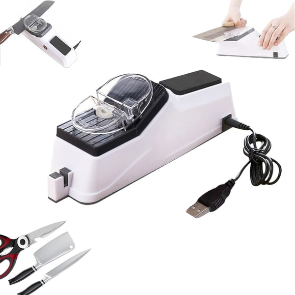 Aiguiseur Double Aiguiseur Aiguisage Rapide et Polissage Stable Sans Base