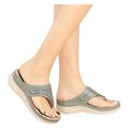 thumbnail image 2 of Leutsin Ladies Platform Sandals Thong Sandals Wedge Sandals High Heel Platform Sandals, 2 of 2