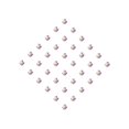 thumbnail image 2 of CHUANK 36 Pcs (6mm) Violet AB / Perles en Rondelle en Verre Cristal Preciosa, 2 of 3