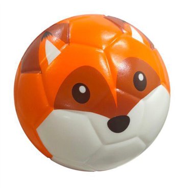 CNKOO Mini Ballon de Football Design d'Animal Mignon Ballon en Mousse Souple pour Enfants Taille Parfaite