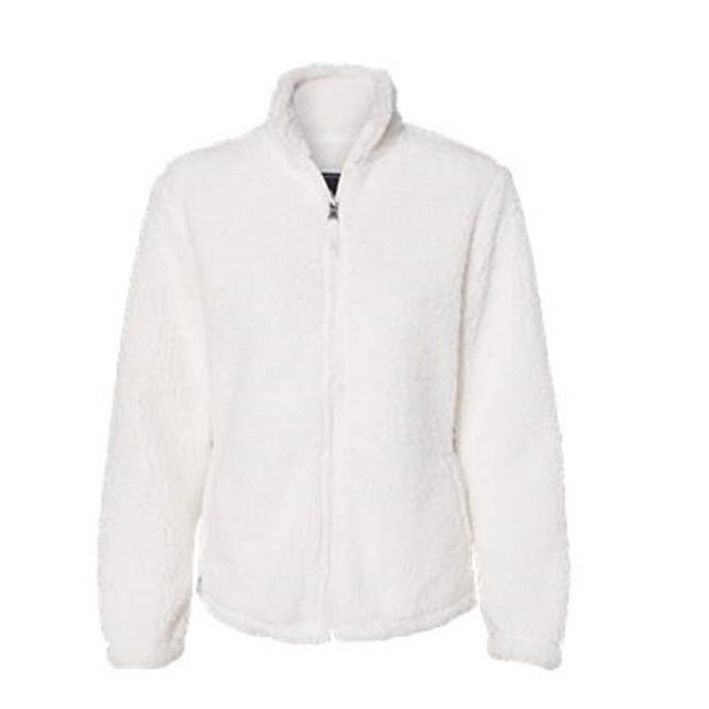 Boxercraft B50503243 Womens Sherpa Full-Zip Jacket, Natural - Small
