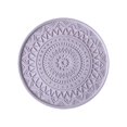 thumbnail image 2 of Oleegame 1PC Placemat Cushion Insulation Pad Creative Quick Drying Handmade Mud Suction Cup Cushion Purple, 2 of 7