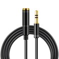 thumbnail image 2 of 3.5mm Male to Female Audio Cable Speaker Computer AUX Extension Wire, 2 of 8