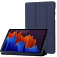thumbnail image 4 of For Samsung Tab A9 Plus Case PU Leather Soft Silicone Back Stand Tablet Shell For Funda Galaxy Tab A9 A9 Plus Case Cover Coque dark blue Tab A9 Plus(11 inch), 4 of 6