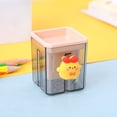 thumbnail image 1 of EGNMCR Home Office Furniture Double Hole Pencil Sharpener Small Portable Pencil Sharpener Pencil Sharpener Student Stationery Learning Tool Plastics pencil sharpener, 1 of 6