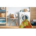 thumbnail image 2 of Ahgly Company Tapis d'Intérieur Rectangulaire Transitionnel Orange Rouge Orange Lavable à la Machine, 2 Pieds x 4 Pieds, 2 of 7