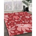 thumbnail image 3 of Ahgly Company Tapis Rectangulaire Lavable en Machine Intérieur Transitionnel Rouge Pastel Rose, 3 Pieds x 5 Pieds, 3 of 7