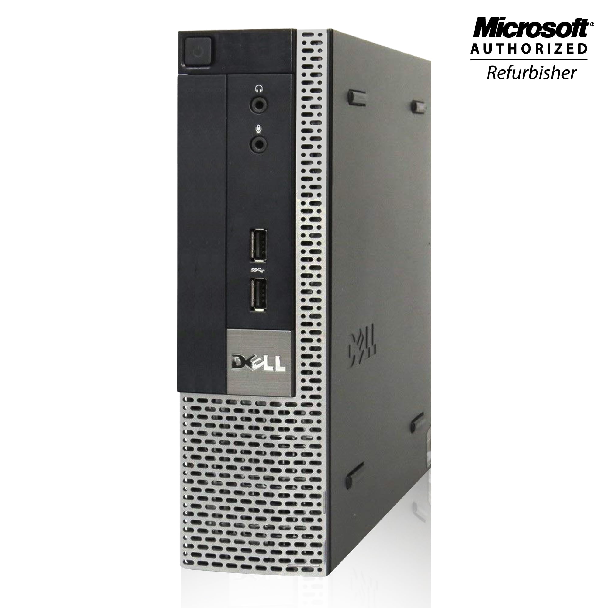 Refurbished DELL Optiplex 7010/9010 Ultra Small Form Factor PC, Intel i5-3rd Gen 3.60GHz, 8GB RAM, 256GB SSD, Keyboard an Mouse, Windows 10 Pro