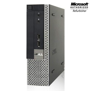 Rénovés DELL Optiplex 7010/9010 Ultra Petit facteur de forme PC, Intel. i5-3rd Gen 3,60 GHz, 8GB RAM, 256GB SSD, Clavier une souris, Windows 10 Pro