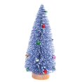 thumbnail image 3 of Yinanstore Tabletop Artificial Christmas Tree Christmas Gift Art Crafts Decorative Mini Christmas Tree Desktop Xmas Tree for Shelf Table Blue 20cm, 3 of 8