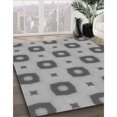 thumbnail image 3 of Ahgly Company Machine Washable Indoor Rectangle Transitional Smokey Gray Area Rugs, 5' x 8', 3 of 7
