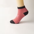 thumbnail image 2 of FhsagQ Socks Socks for Women 2 Piece Set Womens Cancer Awareness Socks Ribbon Soft Sport Sock Bulk Pack Womens Socks Crotchless Women Socks Watermelon Red One Size, 2 of 4