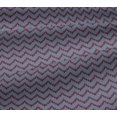 thumbnail image 5 of oneOone Viscose Jersey Fabric Chevron Ikat Printed Fabric 1 Yard 60 Inch Wide, 5 of 5