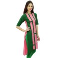 thumbnail image 4 of Phagun Tunique de Créateur en Coton Indien pour Femme, Ourlet Asymétrique, Kurti, Tenue Décontractée, Kurta, 4 of 7