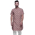 thumbnail image 1 of Atasi Kurta d'Été Imprimée pour Hommes Tenue de Fête Kurtas Décontractées Vêtements Ethniques, 1 of 1