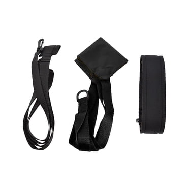 Decodeary Ceinture d'Entraînement d'Agilité et de Vitesse pour Parachute de Natation Résistance pour Femmes Hommes Noir G Noir G