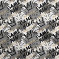 thumbnail image 1 of oneOone Cotton Cambric Gray Fabric Writing Abstract Texture With Text Sewing Craft Projects Fabric Prints By Yard 42 Inch Wide, 1 of 4