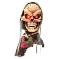thumbnail image 1 of Horror Halloween Skull Decorations Sound Activated Hanger Scary Voice Control Hanging Ghosts Props Party Outdoor Garden, 1 of 7